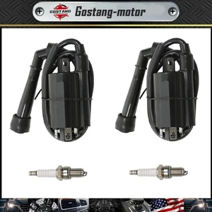 For Suzuki Intruder VS700 VS750 VS800 86-04 2x Ignition Coils Spark Plug - Picture 1 of 11