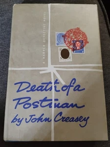 Death Of A Postman By John Creasey HCDJ BCE 1956 - Picture 1 of 5