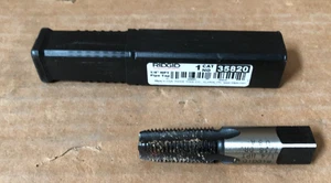 Pipe Tap, 1/4 in-18 NPT, Taper, 4 Flutes Ridge Tool Company  35820 95691358202 - Picture 1 of 4