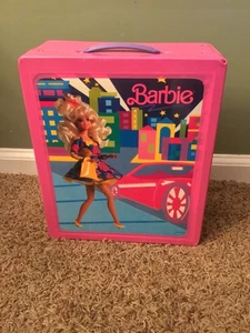 Vintage 1989 Mattel Barbie rosa Tragetasche - Bild 1 von 9