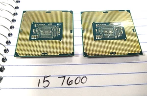 2X Intel Core i5-7600 3.50GHz Quad-Core LGA 1151 Desktop Processor - Afbeelding 1 van 2