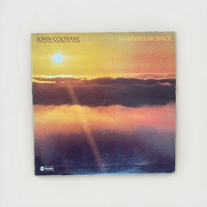 John Coltrane Interstellar Space 1974 Vinyl Record ASD-9277 ABC Impulse VG++/VG - Picture 1 of 5