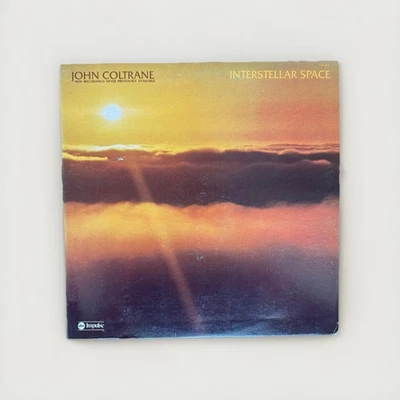 John Coltrane Interstellar Space 1974 Vinyl Record ASD-9277 ABC Impulse VG++/VG - Image 1 of 4