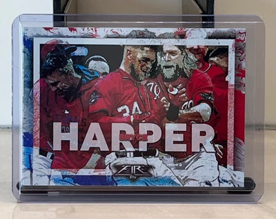 2017 Topps Fire Walk It Off Bryce Harper #WO-15 - Image 1 of 2