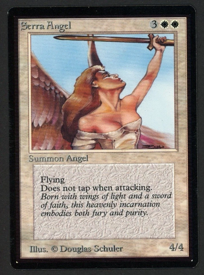 ***Beta Serra Angel*** MTG Beta Magic Kid Icarus - Изображение 1 из 2