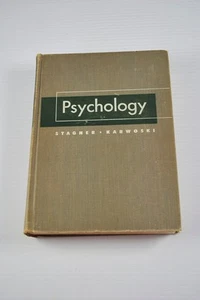 Psychology By Stagner & Karwoski 1952 1st Edition 2nd Impression Hardcover - Picture 1 of 1