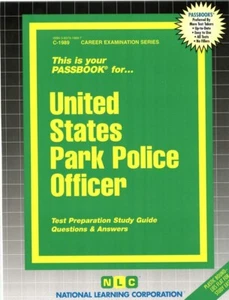 NEW United States Park Police Officer Practice Passbook Upcoming Civil Exam - Picture 1 of 1