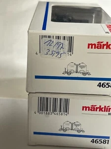 Märklin Güterwagen 2 X 46581, DB,H0,Ep III und Ep IV,OVP (I) - Bild 1 von 8
