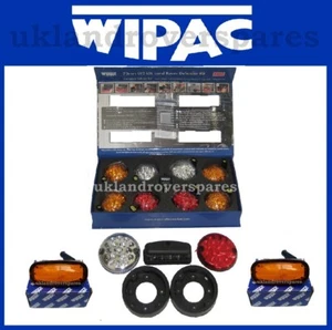 LAND ROVER DEFENDER KIT DE ACTUALIZACIÓN DE LUZ LED - 13 LÁMPARAS LED - CALIDAD WIPAC - Imagen 1 de 8