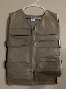 Heat Stress Vest Steele Body Cooling System Military Industrial Made In USA Tan - Picture 1 of 8