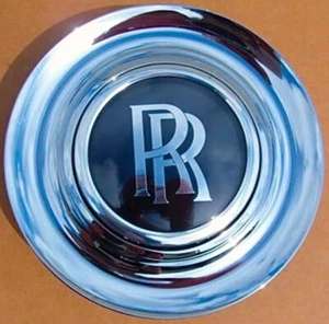 REAL Factory Rolls Royce Center Cap Genuine OEM GHOST WRAITH DAWN Wheel Chrome - Picture 1 of 12