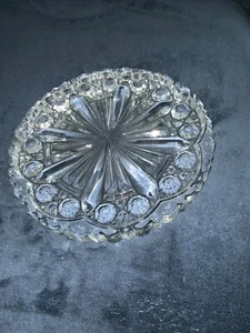 Baccarat Crystal 8 3/4" Diameter Trivet Champagne Plate 7/8" Thick Heavy Decor - Picture 1 of 14