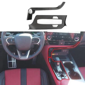 Matte Black Wood Console Gear Shift Frame For Lexus NX 250 350/h 450h 2022-2023 - Bild 1 von 9