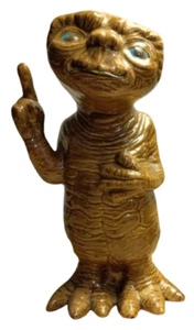 vintage Ceramic ET extra terrestrial movie figurine unmarked 9 1/2" tall exc con - Picture 1 of 7
