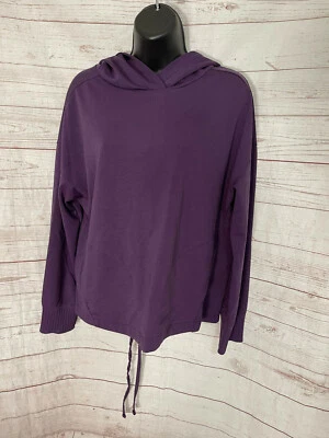Sudadera con capucha para mujer AVIA púrpura cintura regulada ropa activa talla M (8-10) Foto 1 de 4