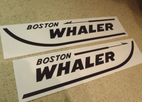 Boston Whaler Vintage Båt Klistremerker Die-Cut 2-Pak 18