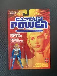 Captain Power Corporal Pilot Chase - Brand New on Card - Picture 1 of 2