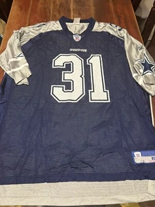 Reebok #31 Dallas Cowboys NFL Equipment Two Tone Football Jersey Size 2XL XXL - Picture 1 of 11