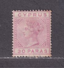 Cyprus Scott 20a Unused No Gum 1882 30pa Lilac Victoria Die A SCV $85