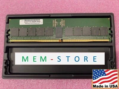 32 GB PC5-38400R RDIMM RAM Compatible con Tyan Tomcat CX S8056 HX S8040 HX S8050 Foto 1 de 4