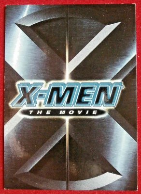 X-MEN THE MOVIE - Card #01 - Header Card - Topps 2000 - Image 1 of 2