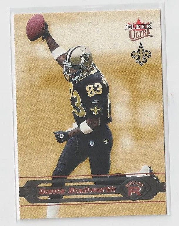 2002 ULTRA RC #237 DONTE STALLWORTH SAINTS MINT L@@K - Image 1 of 1