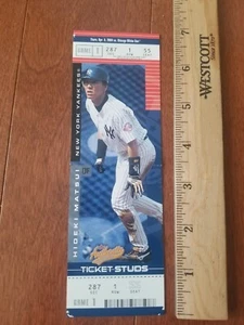 2004 Baseball New York Yankees Opening Day Yankee Stadium Full Ticket  - Picture 1 of 2