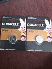 2 x Duracell CR2450 3V Lithium Coin Cell Battery 2450 DL2450 Long Expiry
