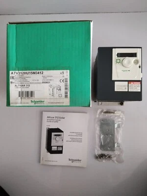 SCHNEIDER ELECTRIC ATV312 ALTIVAR 312 1.5KW 2HP MOTOR PROTEÇÃO CONTRA SOBRECARGA GRÁTIS - Imagem 1 de 4