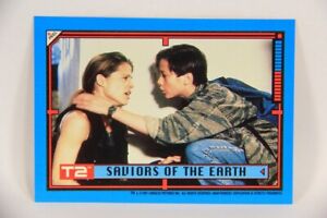 Autocollant de carte Terminator 2 Judgement Day 1991 #43 Sauveurs de la Terre L017140