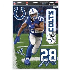 JONATHAN TAYLOR INDIANAPOLIS COLTS MULTI-USE DECALS 11"X17" LIKE A FATHEAD