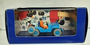 Voiture TINTIN la jeep Bleue Willys CJ2a de Tintin Objectif Lune