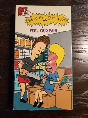 Beavis and Butt-Head - Feel Our Pain (VHS, 1996) - Image 1 of 3
