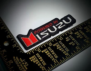 Isuzu Clothes Skull Patch Motorcycle 11x3cm Logo Sew Iron On Embroidery - Picture 1 of 8