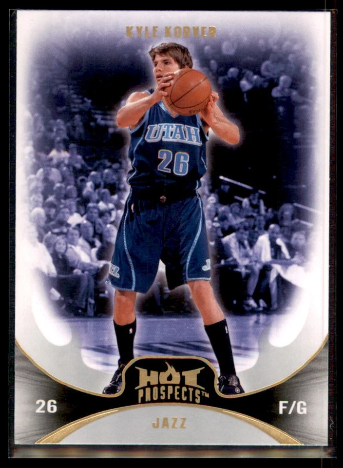 Fleer Hot Prospects Kyle Korver Utah Jazz #51 2008-09 Foto 1 de 2