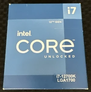 Intel Core i7-12700K 12th Gen Alder Lake 12 Core 3.6GHz LGA 1700 CPU Processor - Photo 1/3