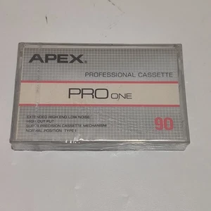 APEX PRO ONE 90 Blank cassette type 1 brand new sealed - made in indonesia - Picture 1 of 8