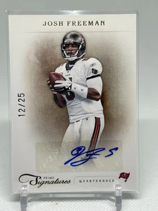 2012 Panini Prime Signatures Josh Freeman #103 Autograph SP /25 Tampa Bay - Picture 1 of 2