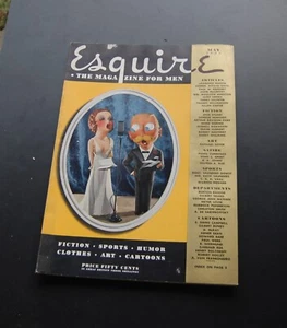 May 1938 Issue Esquire Magazine Sigrid Gurie & Olivia De Havilland included - Picture 1 of 3