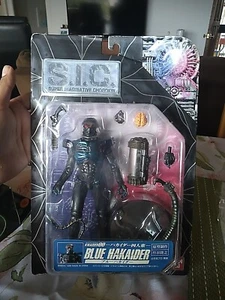 S.I.C. Figura Hakaider Azul Escuadrón Hakaider Trío Kikaider Bandai Japón Nuevo Sellado - Imagen 1 de 8