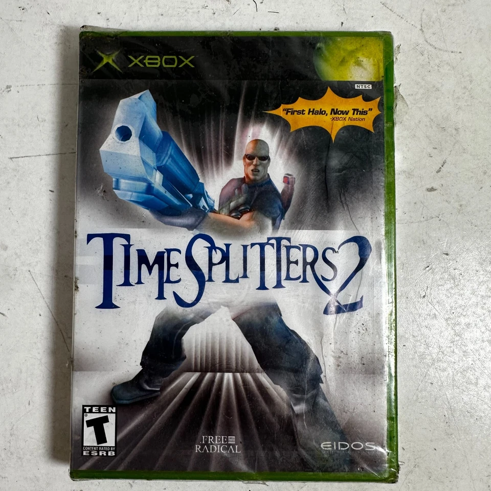 TimeSplitters 2 (Microsoft Xbox, 2002) Eidos First-Person Shooter Video Game - Image 1 of 4