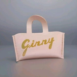 Vintage Vogue Dolls Ginny Purse Handbag Pink Gold - Picture 1 of 3