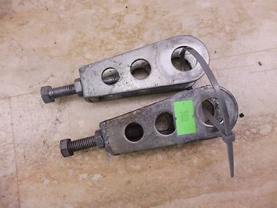 Kawasaki KZ750 LTD KZ 750 K588' 1982 juego de ajustadores de rueda trasera par Foto 1 de 3