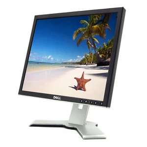 Dell UltraSharp 1708FP 17" LCD Monitor 1280x1024 DVI VGA 5:4 USB HUB *GRADE A* - Picture 1 of 9