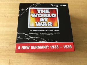 The World At War (DVD, 26 Disc Daily Mail DVD) Complete Set 1973 TV Series - Picture 1 of 4