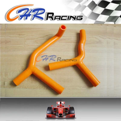 Manguera de radiador de silicona para 2003-2012 KTM 85 SX 105 SX 85 XC 105 XC 2004 NARANJA Foto 1 de 2