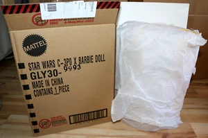 NUEVO 2019 STAR WARS X C3PO AFROAMERICANO AFRO CHRISTIE BARBIE MUÑECA CAJA DE ENVÍO - Imagen 1 de 14