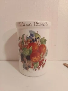 Utensile Cucina Contenitore Ceramica Design Frutta Estiva Firmato G.A 1991 - Foto 1 di 6