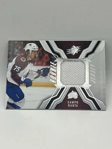 Sampo Ranta Rookie Player Worn Jersey 2021-22 Upper Deck SPX Hockey RJ-SR (RC) - Picture 1 of 2