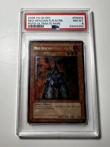 Neo-Spacian Flare Scarab (POTD-EN004) Ultimate Rare, 1st Edition Yugioh! PSA 8 - Picture 1 of 2